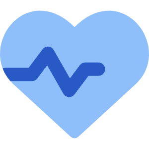 Heart Rate Icon from Core Flat Set