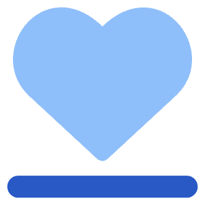 Heart Rate Resting Icon from Core Flat Set