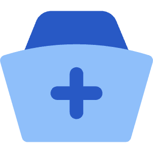 Nurse Hat Icon from Core Flat Set