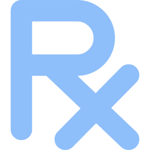 Prescription Pills Drugs Healthcare Icon from Core Flat Set