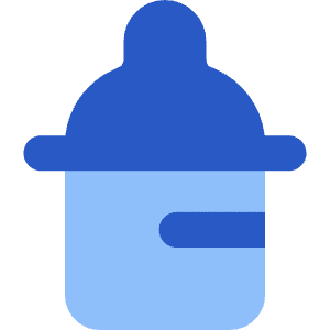 Baby Botlle Icon from Core Flat Set