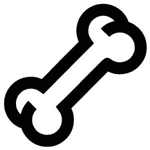 Bone Icon from Atlas Line Set