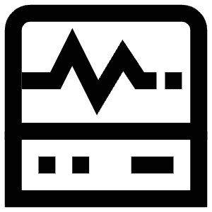 Cardiogram Icon from Atlas Line Set