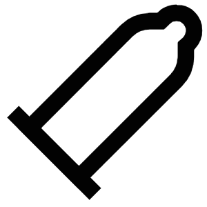 Condom Icon from Atlas Line Set