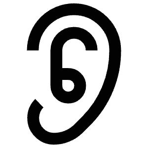 Ear Icon from Atlas Line Set