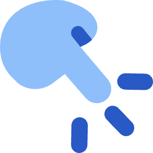 Finger Touch Icon from Core Flat Set