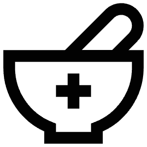 Herbal Mix Plus Icon from Atlas Line Set
