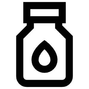 Liquid Bottle Icon from Atlas Line Set