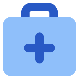 Medical Bag Icon from Core Flat Set