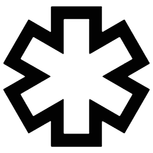 Paramedic Sign Icon from Atlas Line Set