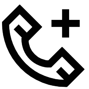 Plus Call Center Icon from Atlas Line Set