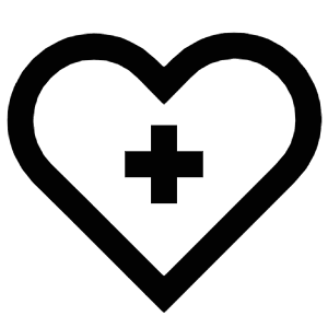 Plus Heart Icon from Atlas Line Set