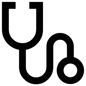 Stethoscope Icon from Atlas Line Set