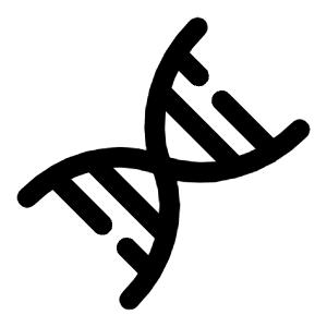 DNA Icon from Solar Linear Set