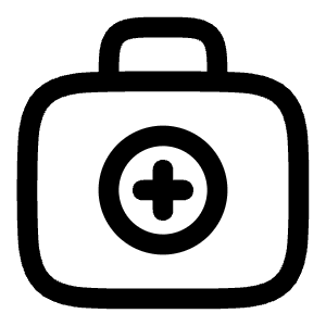 Medical Kit Icon from Solar Linear Set