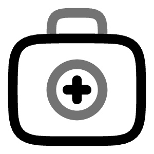 Medical Kit Icon from Solar Line Duotone Set