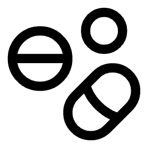 Pills 3 Icon from Solar Linear Set
