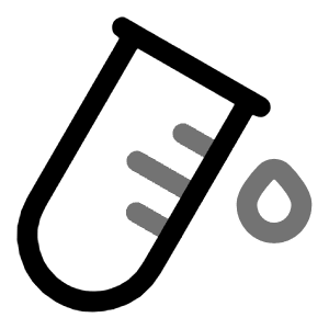 Test Tube Icon from Solar Line Duotone Set