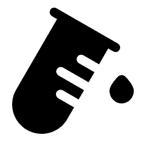 Test Tube Icon from Solar Bold Set