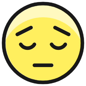 Smiley Disapointed Icon from Ultimate Colors - Free Set