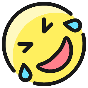 Smiley Lol Sideways Icon from Ultimate Colors - Free Set