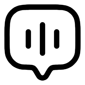 Chat  Square Call Icon from Solar Linear Set