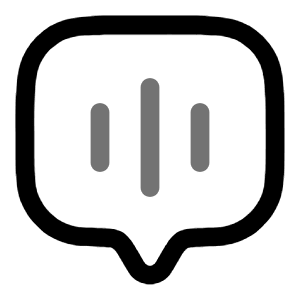 Chat  Square Call Icon from Solar Line Duotone Set