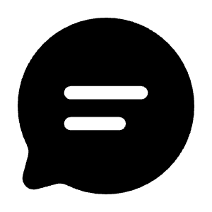 Chat Round Line Icon from Solar Bold Set