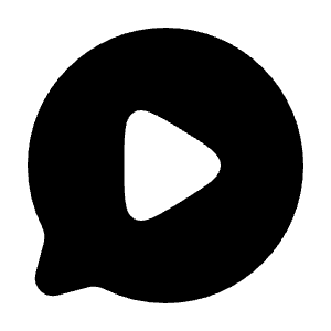 Chat Round Video Icon from Solar Bold Set