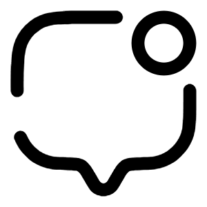Chat Unread Icon from Solar Broken Set