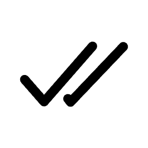 Check Read Icon from Solar Linear Set