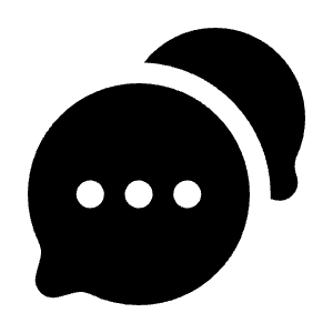 Dialog Icon from Solar Bold Set