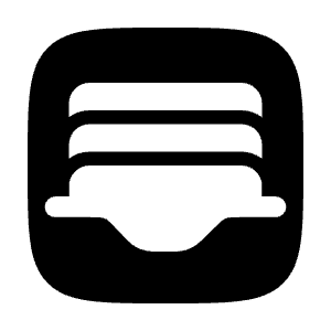 Inbox Archive Icon from Solar Bold Set