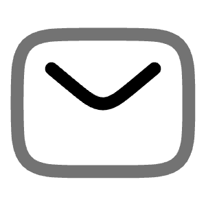 Letter Icon from Solar Line Duotone Set