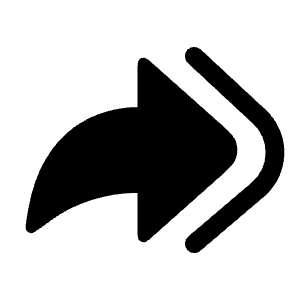 Multiple Forward Right Icon from Solar Bold Set