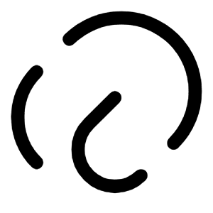 Paperclip Rounded 2 Icon from Solar Broken Set