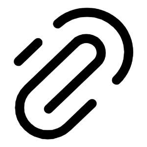 Paperclip Icon from Solar Broken Set