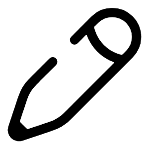 Pen Icon from Solar Broken Set