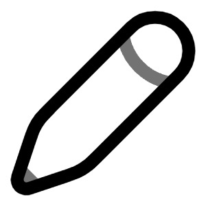Pen Icon from Solar Line Duotone Set