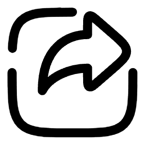 Square Forward Icon from Solar Broken Set