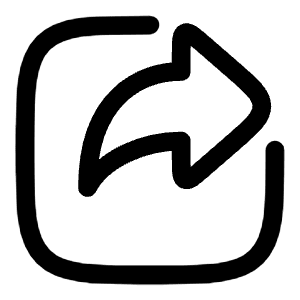 Square Forward Icon from Solar Linear Set