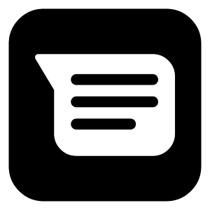 Messages Logo Icon from Logos Block - Free Set