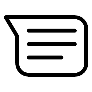 Messages Logo Icon from Logos Line - Free Set