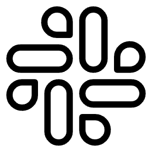 Slack Logo Icon from Logos Line - Free Set