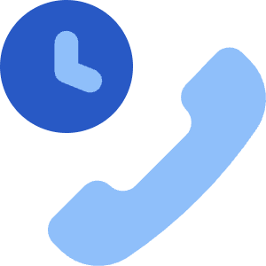 Call Time Duration Icon from Core Flat Set