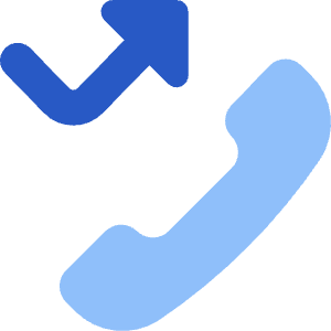 Missed Call Icon from Core Flat Set