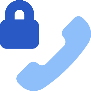 Phone Call Locked Icon from Core Flat Set