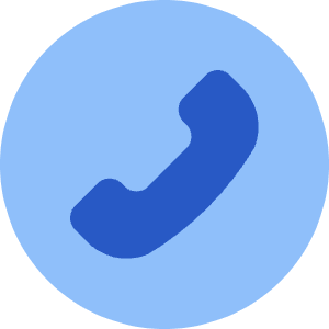 Phone Circle Icon from Core Flat Set