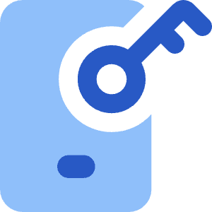 Phone Lock Icon from Core Flat Set