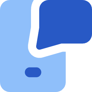 Phone Message Icon from Core Flat Set